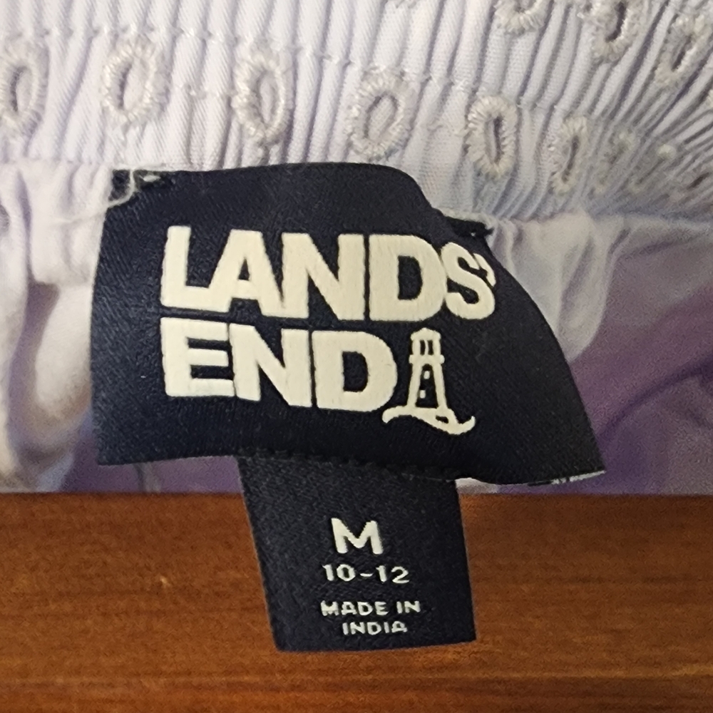 Lands' End Light Purple A-Line Skirt - Picture 5 of 5